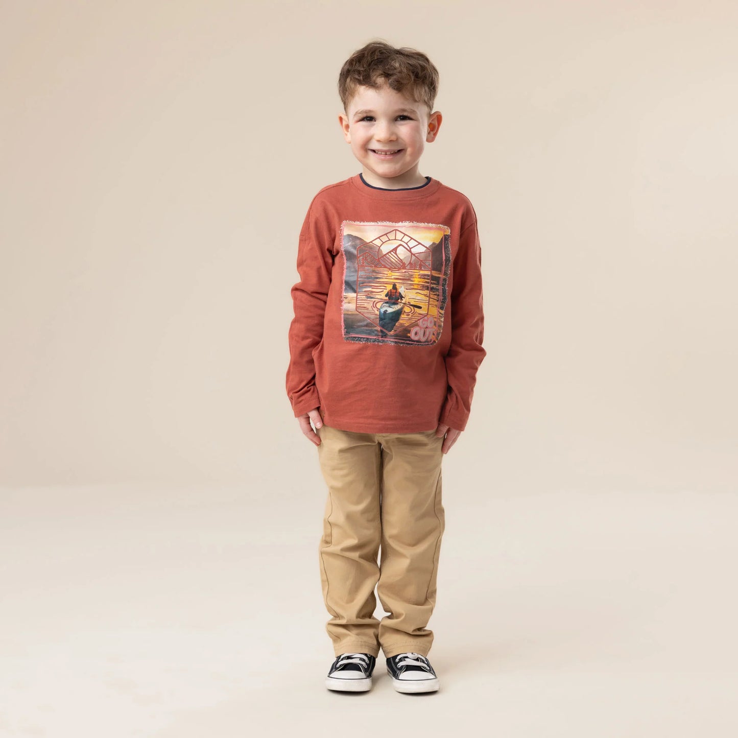 Rust Adventure Long Sleeve Shirt-Nano
