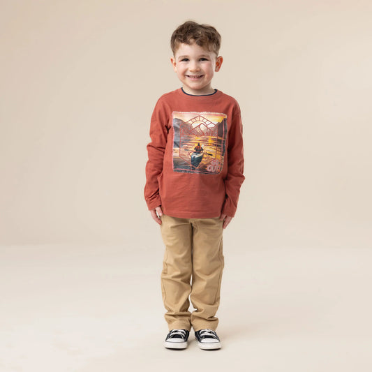 Rust Adventure Long Sleeve Shirt-Nano