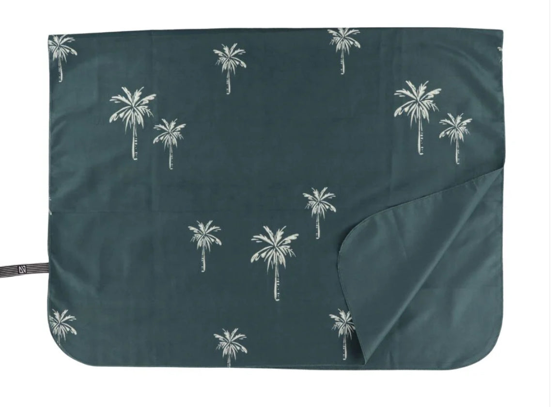 Green Beach towel 80x120cm-Nano