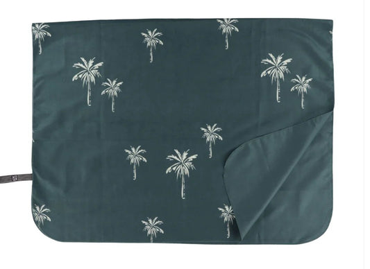 Green Beach towel 80x120cm-Nano
