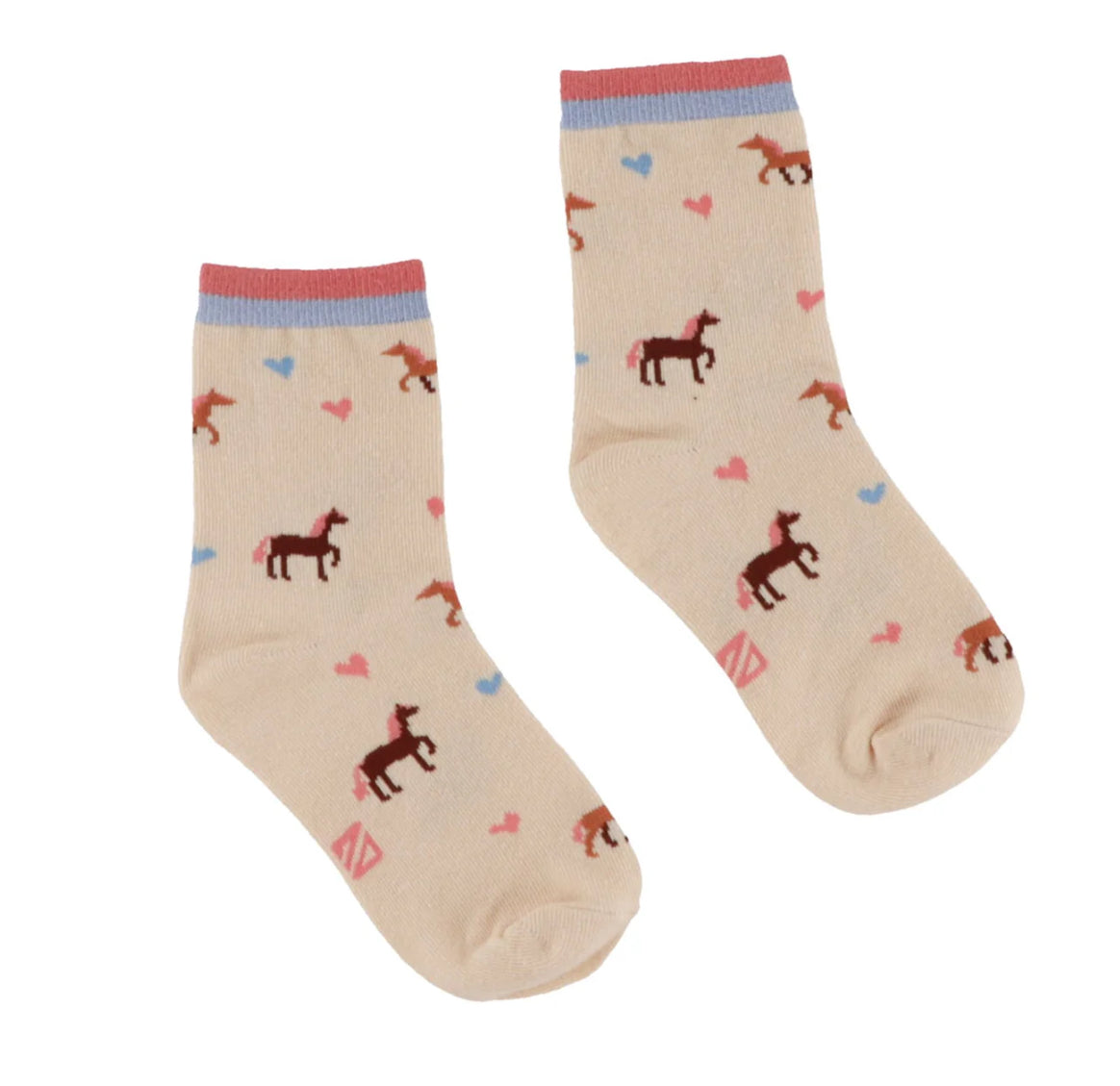 Girls Horse Socks-Nano