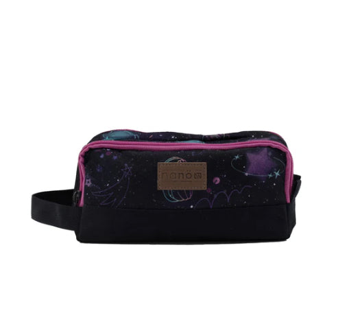 Purple Galaxy Space Pencil Case-Nano