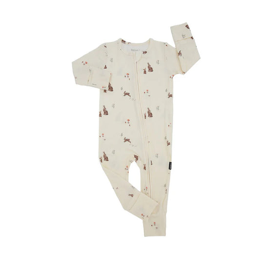 Bunnies Footless Sleeper With Fold Over Feet-Belan.J