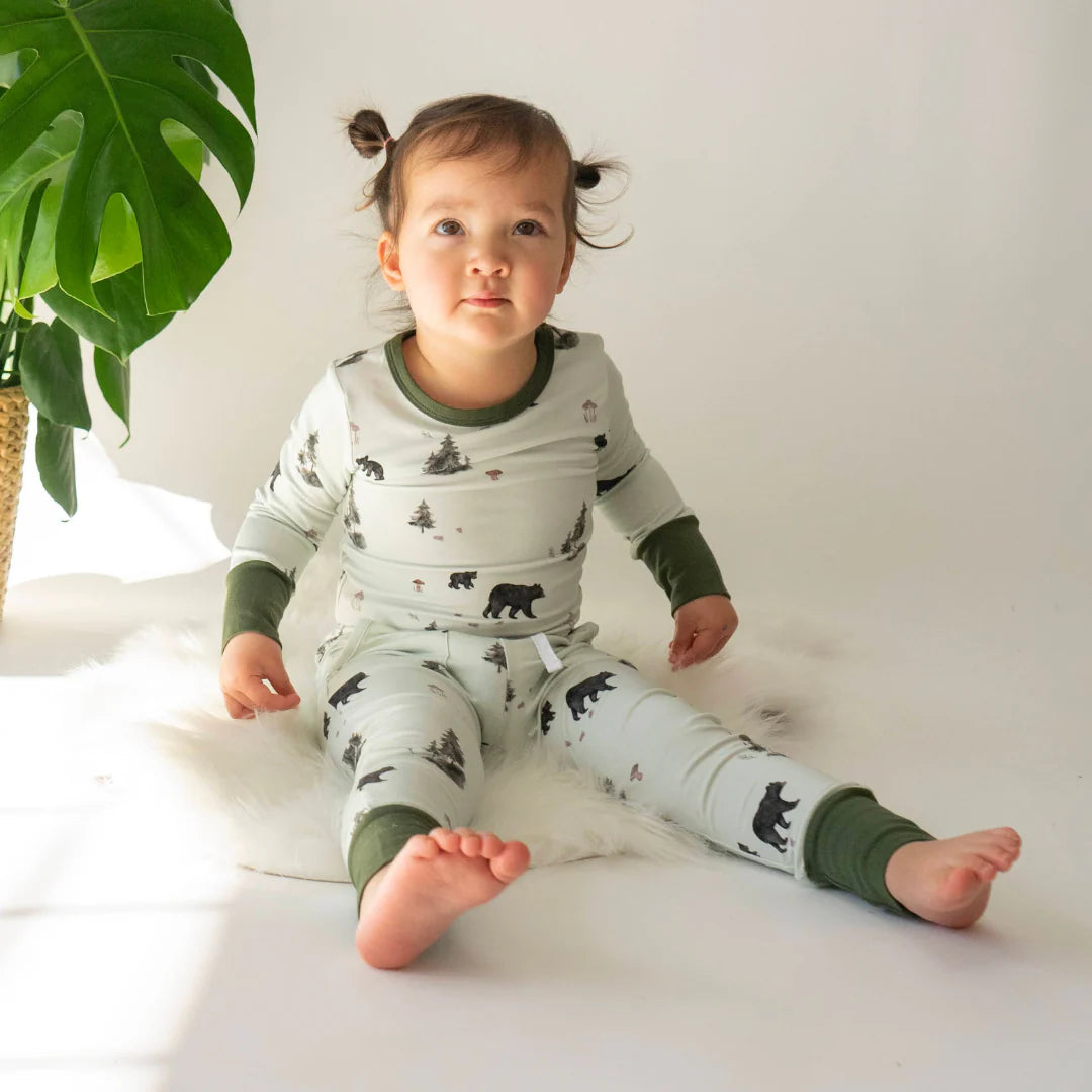 Woodland Bear PJ Pocket Jogger Set-Belan.J