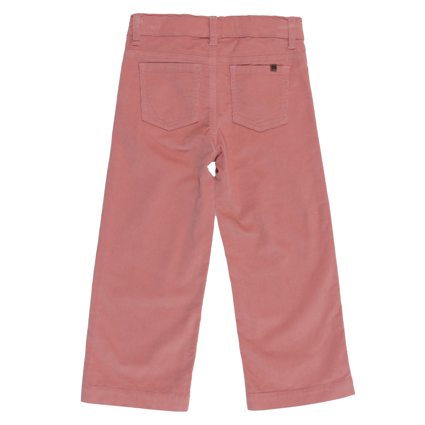 Soft Pink Flared Corduroy Pants-Nano