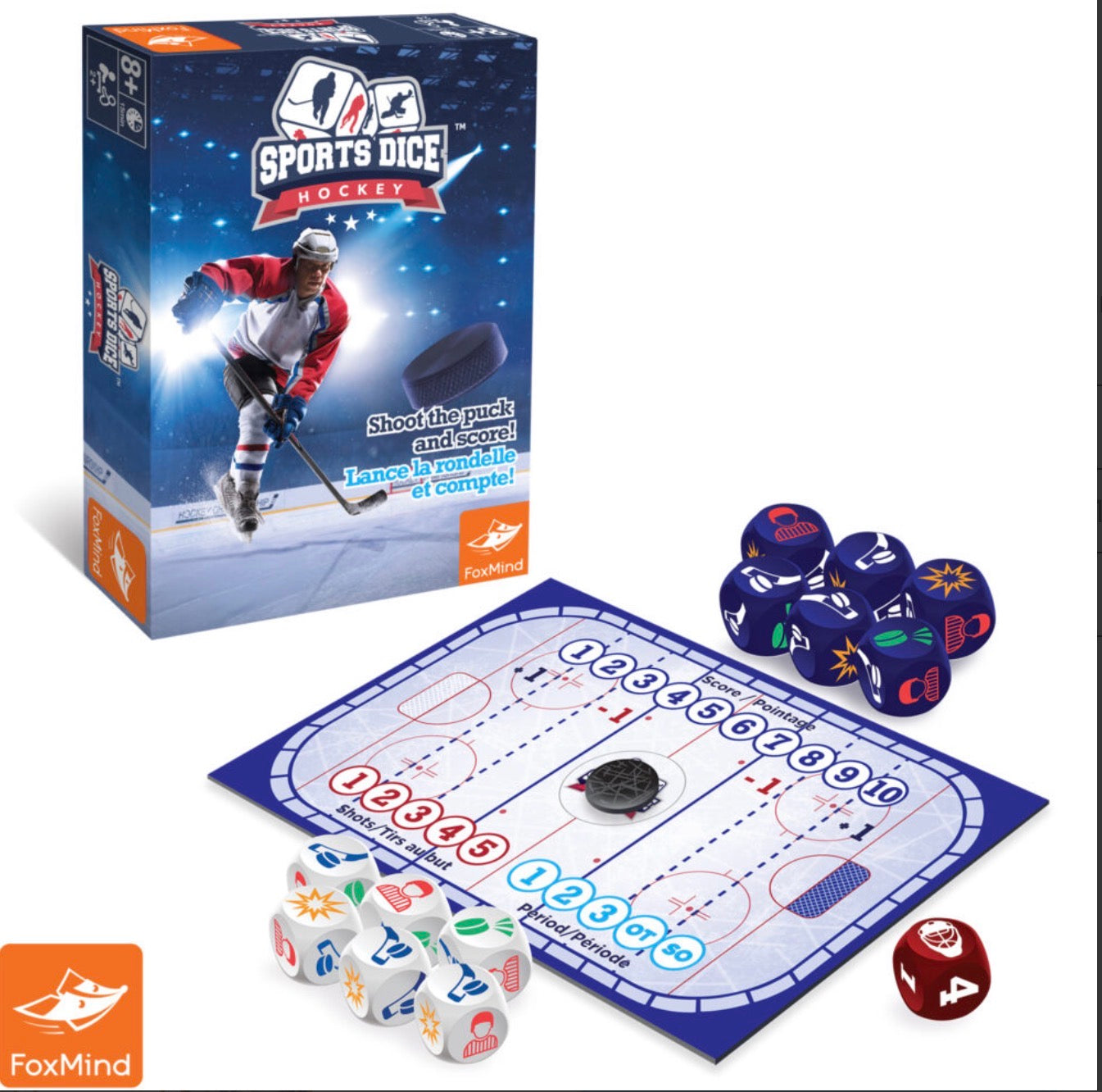 Sports Dice Hockey Game-Foxmind