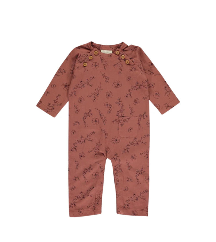 Rust Jojo Pocket Romper-Vignette