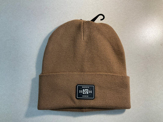 Brown Knit Hat-Nano