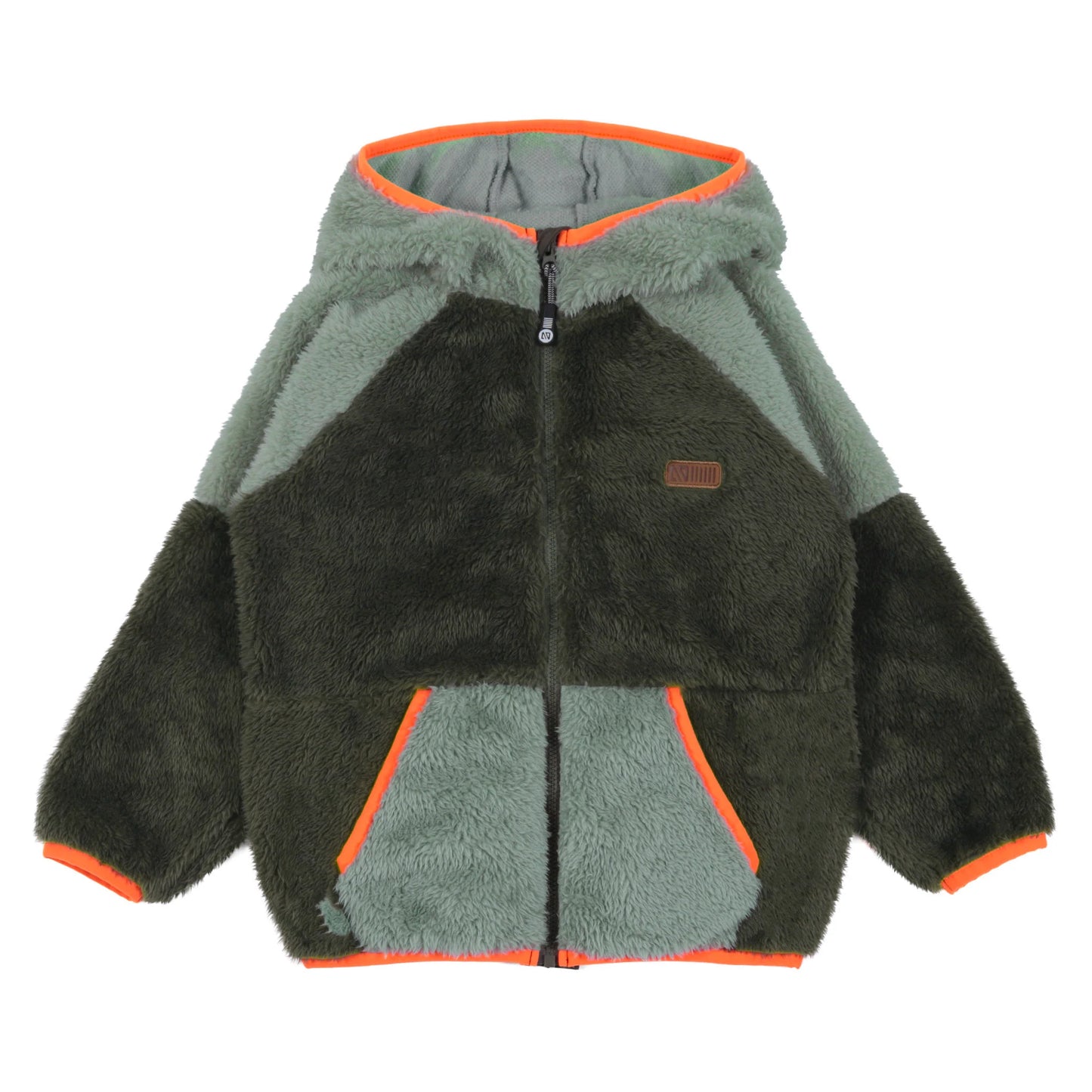 Green Sherpa Hooded Jacket-Nano