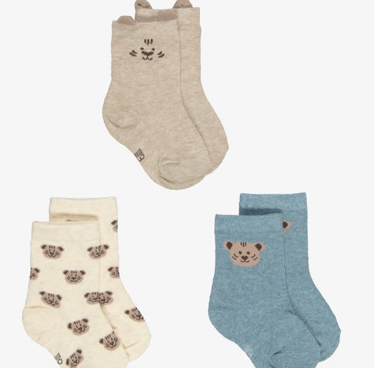 3 Pk Socks - Tiger - Mayoral