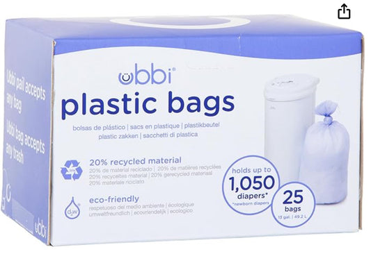 Ubbi plastic bags