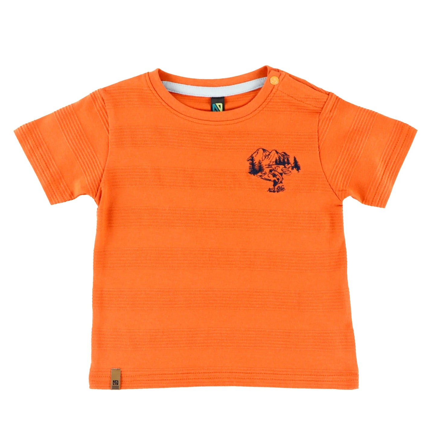 Orange Baby Boy T Shirt-Nano