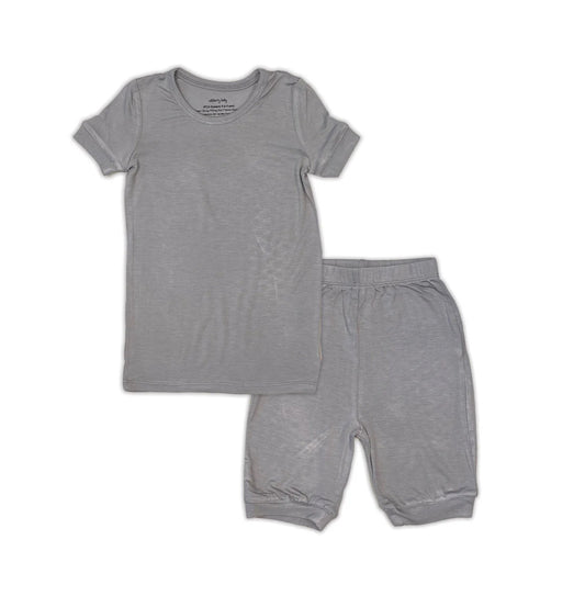 Bamboo Short Sleeve Top & Shorts Pajama Set-Silkberry(24)