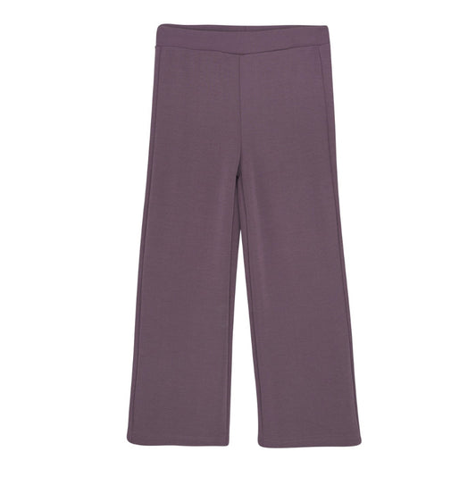 Girls Purple Sweat Pants-MinyMo