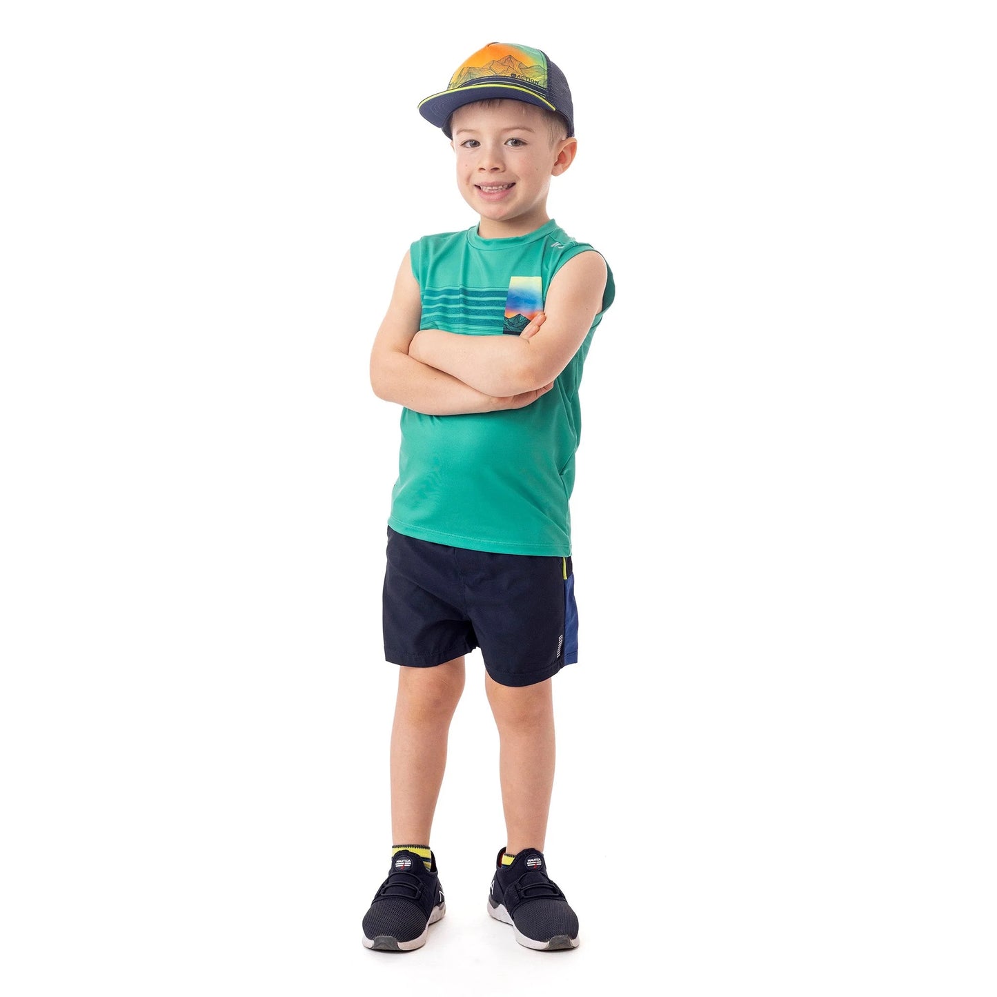 Sleeveless athletic Shirt Boys -Nano