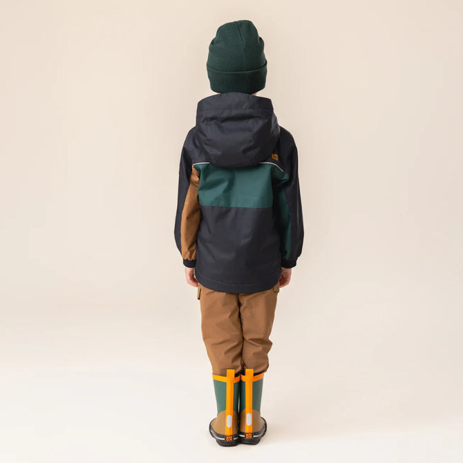 Max Boys Charcoal Charbon Coat-Nano