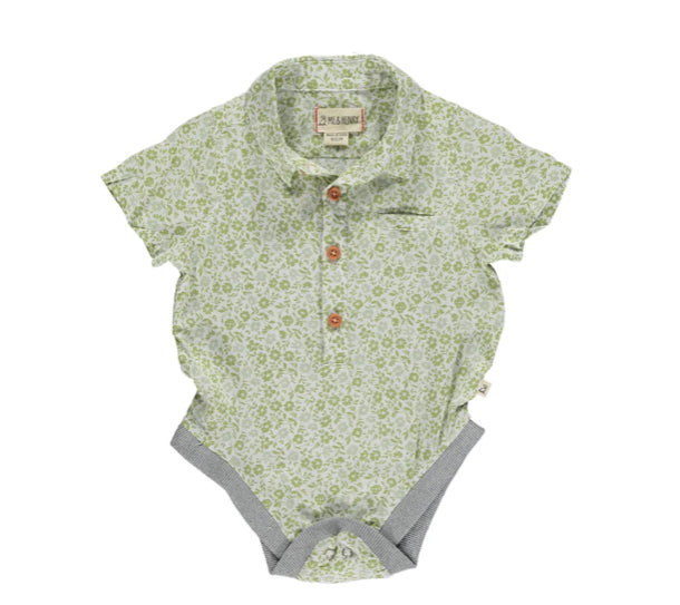 Floral Helford Onesie (2 Colours)-Me and Henry