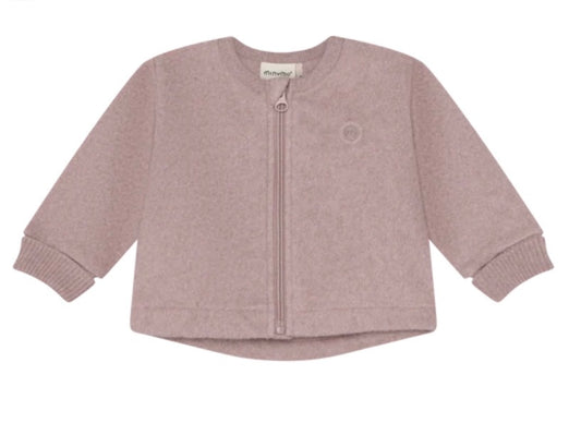 Pink Fleece Jacket for Baby - Minymo