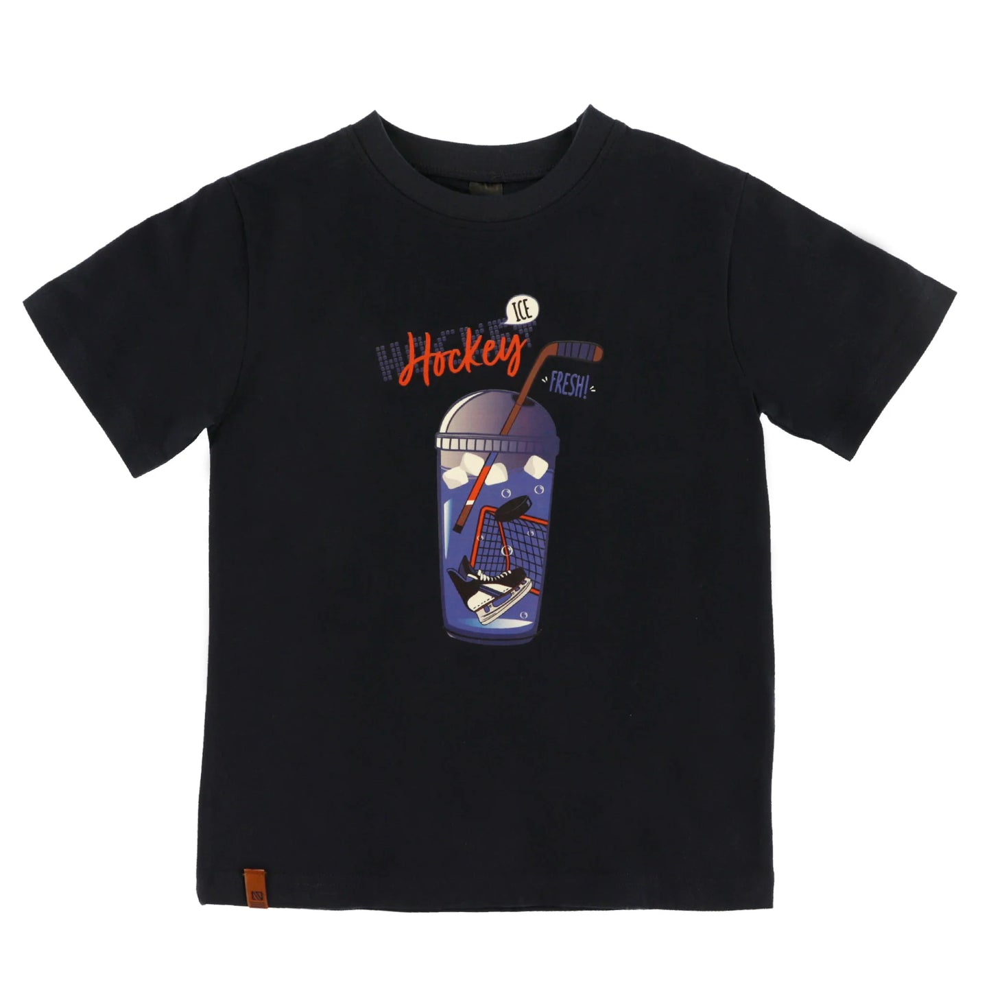 Blue Hockey T Shirt-Nano