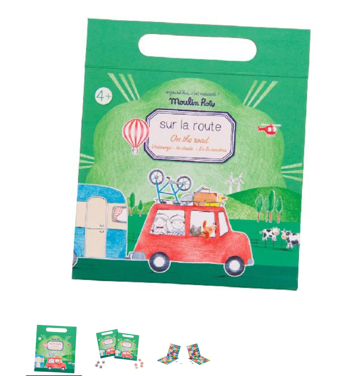 Sur la Route/ On the Road Magnetic Game