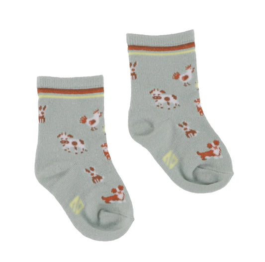 Mint Farm Socks-Nano
