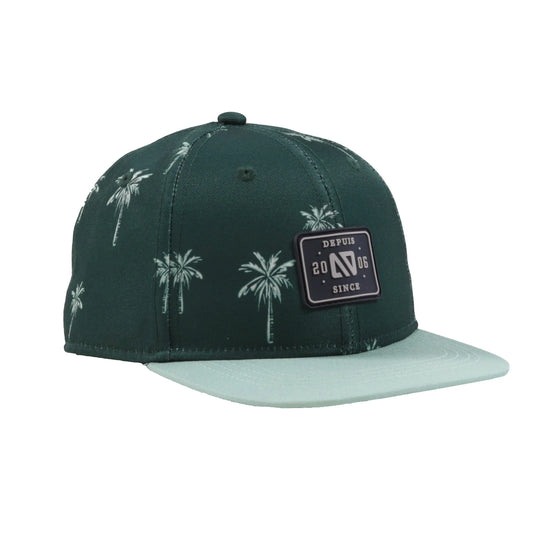 Palm Tree Cap in Green  -Nano