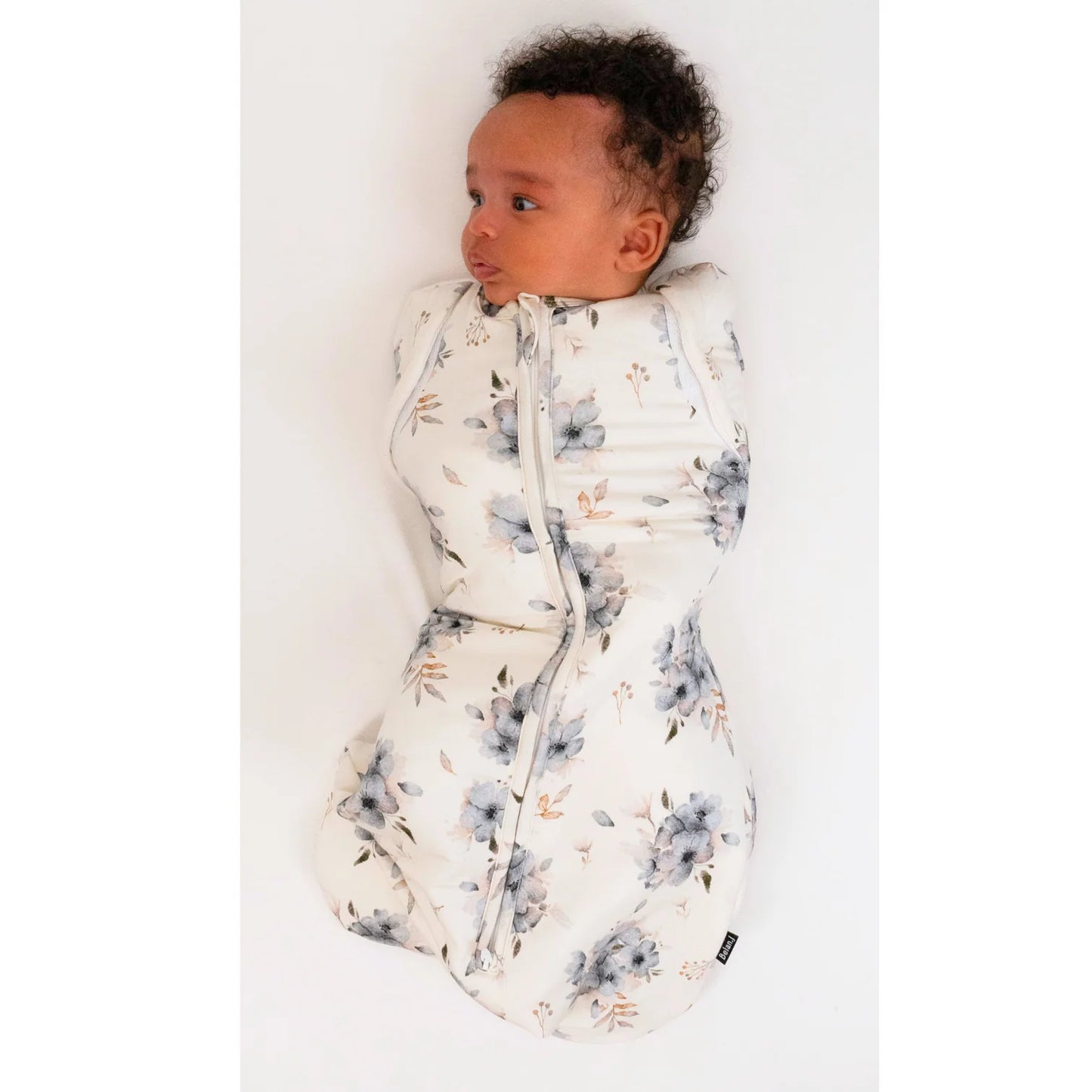 Newborn Frosty Floral Swaddle Sleep Sack 1Tog Belan.J