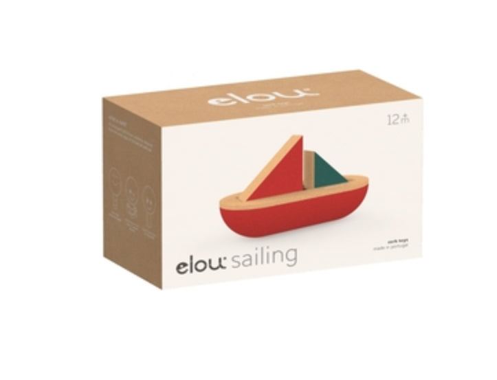 Sail Boat Bath Toy-Elou Cork