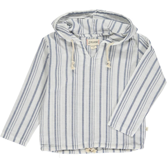 Kids ST. IVES Gauze Hooded Top-Me and Henry