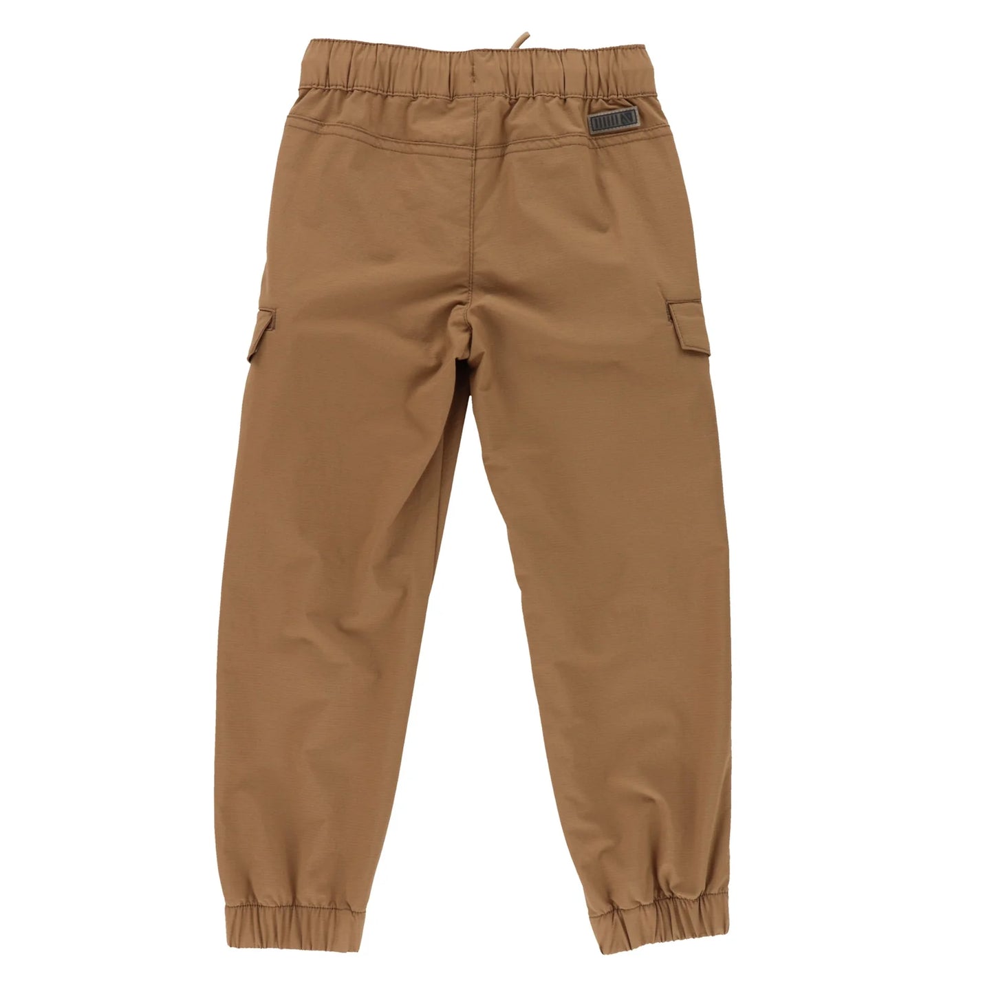 Brown Boys Nylon Joggers - Nano