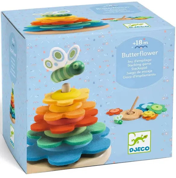 Butter flower Stacking Game-Djeco
