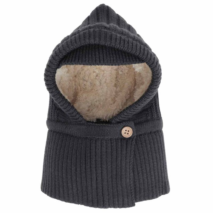 Soft Touch Balaclava with Button Entry  (5Colours). Calikids