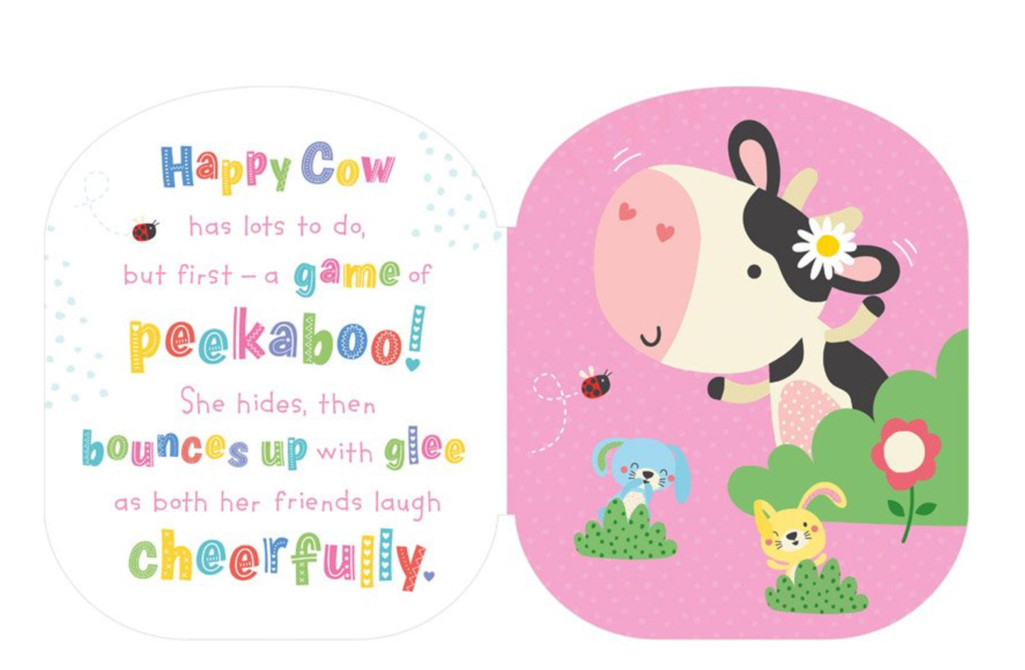 Happy Cow Plush-Make Believe Ideas