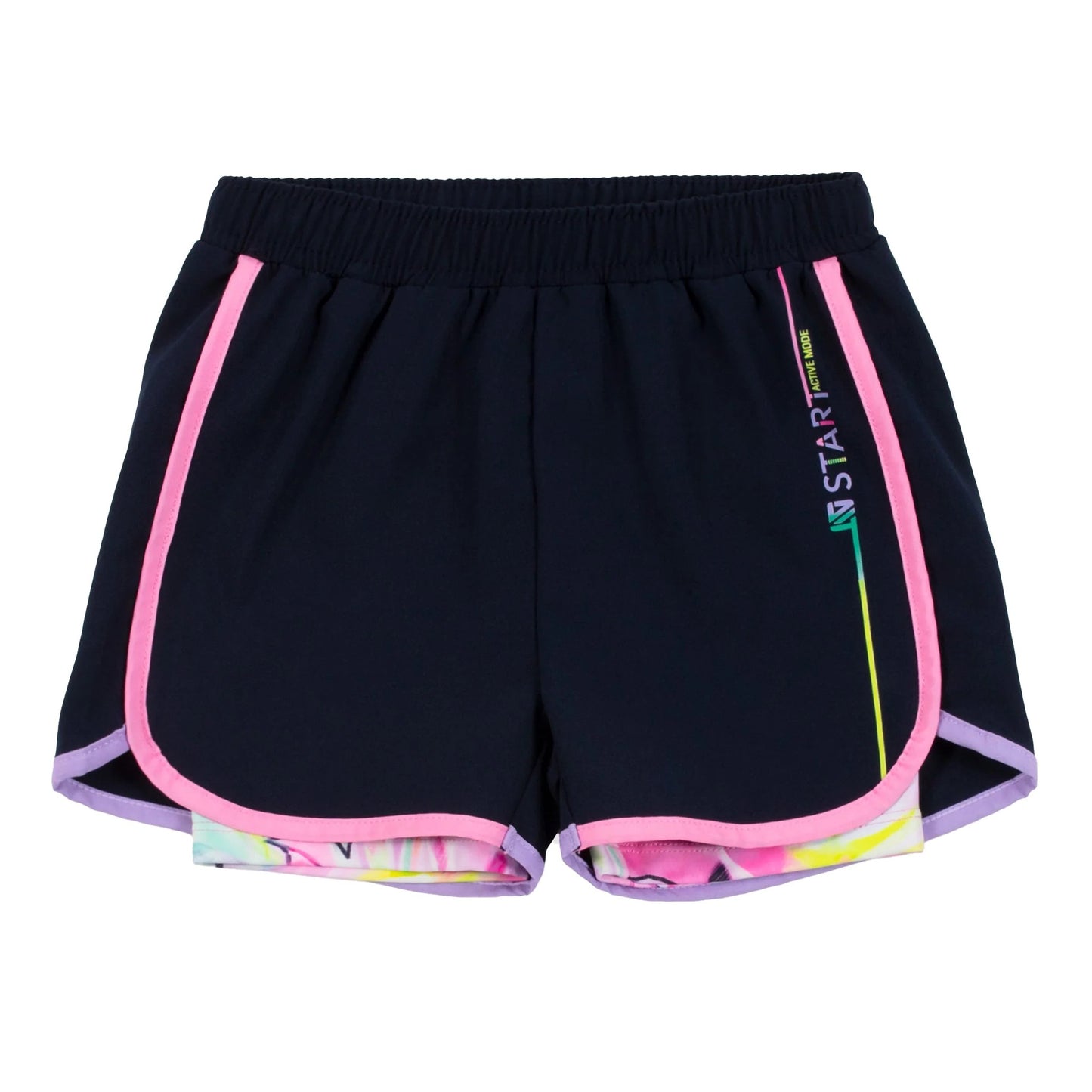Navy/Pink Athletic Shorts Nano (4)