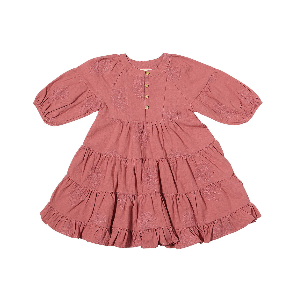 Saoirse Cotton Embroidered Dresses 2 Colours -Vignette Girl