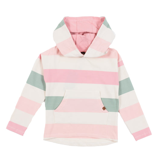 Cream and Blush Summer Girls Hoodie Nano
