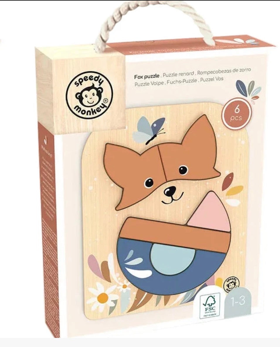 Fox Puzzle -Speedy Monkey