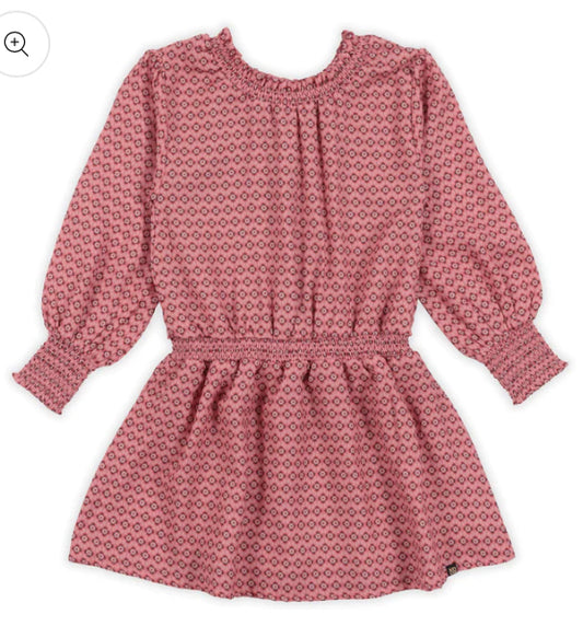 Tunic dress girls, pink dress