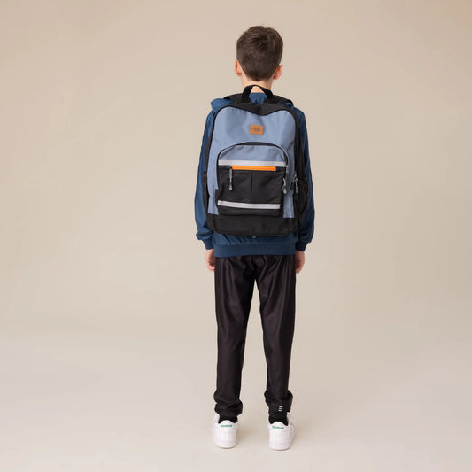 Black and Blue Backpack-Nano