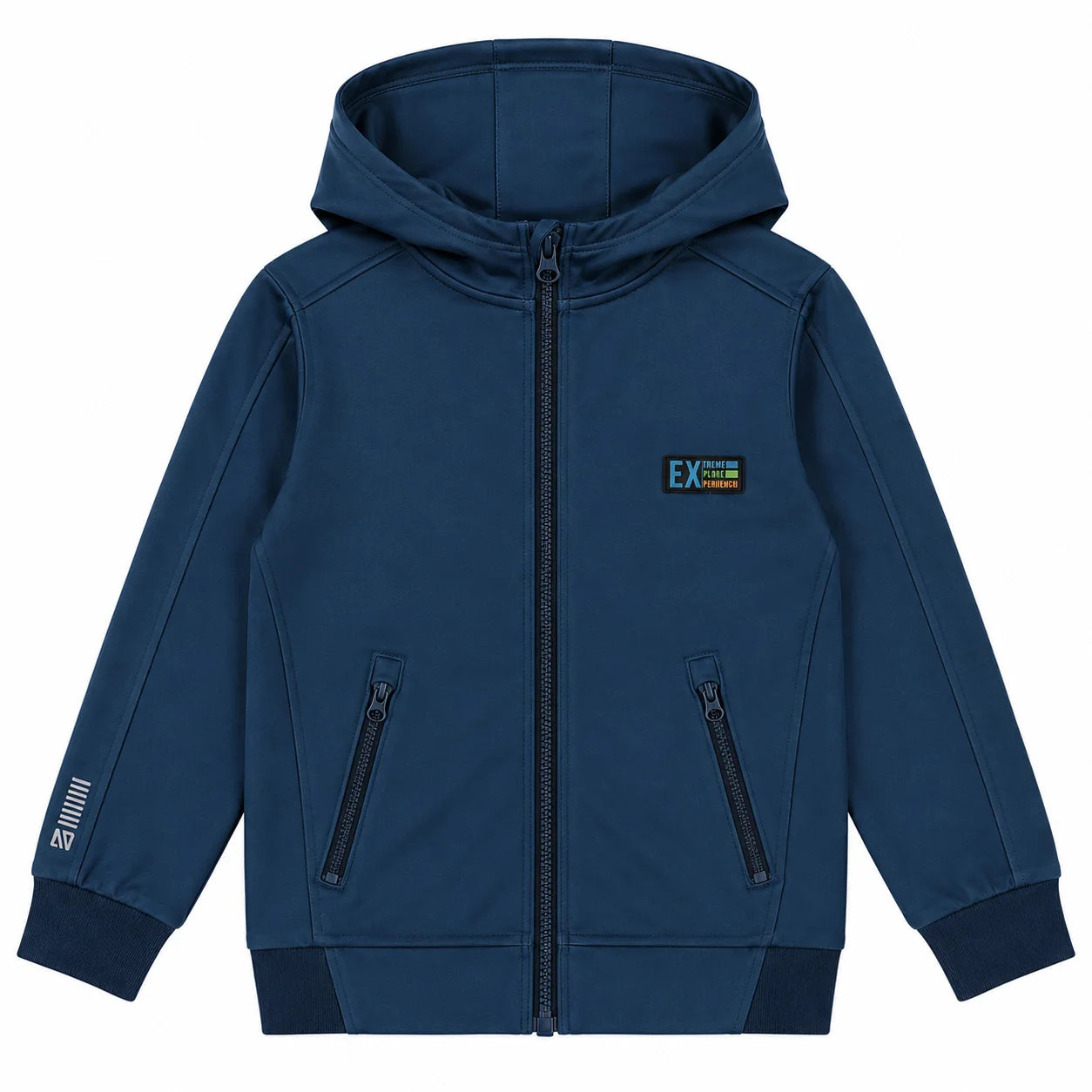 Navy Athletic Hooded Jacket - Nano