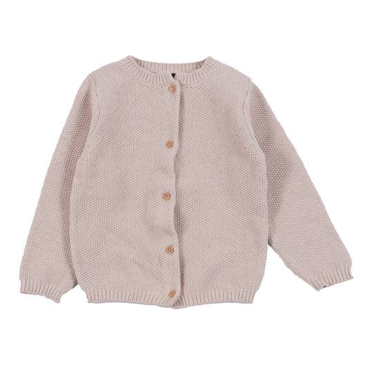 Cream Baby Knit Cardigan -Nano