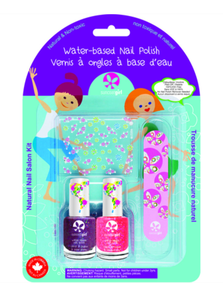 Natural Nail Salon Kit-Suncoat Girl