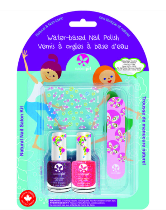 Natural Nail Salon Kit-Suncoat Girl