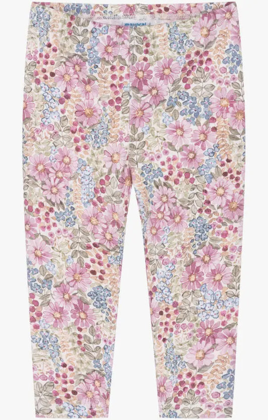 Floral Leggings  - Mayoral