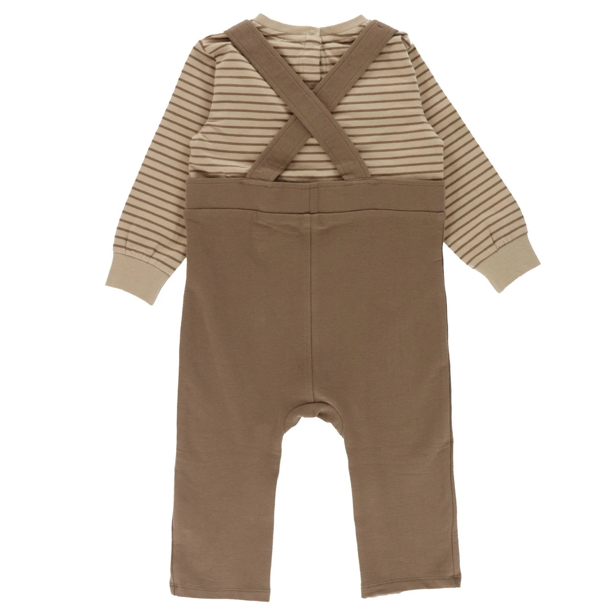 Brown Bear Baby Overall 2 Piece Set-Nano