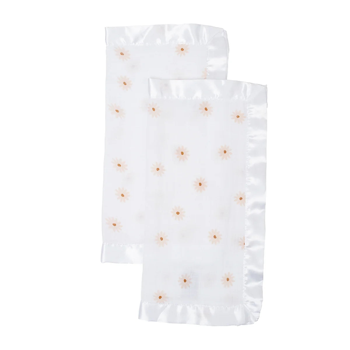Set Of 2 Muslin Security Blankets-Lulujo