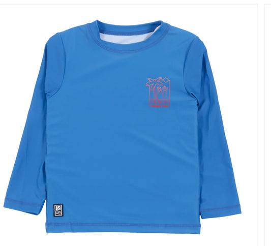 L/S Blue UV Swimshirt -Nano