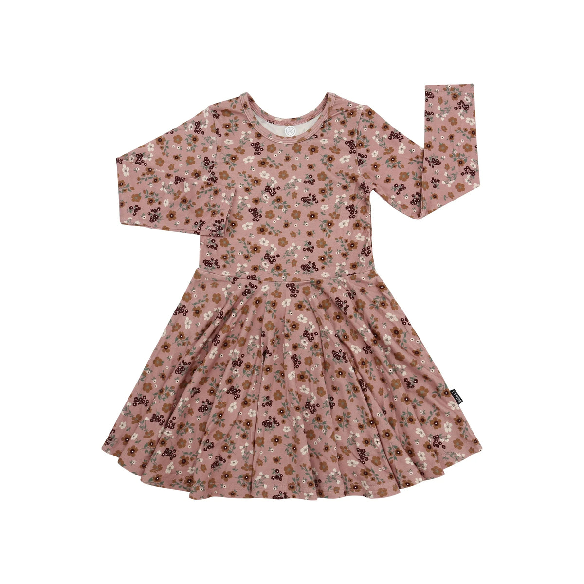Velvet Garden Long Sleeve Twirl Dress - Belan.J
