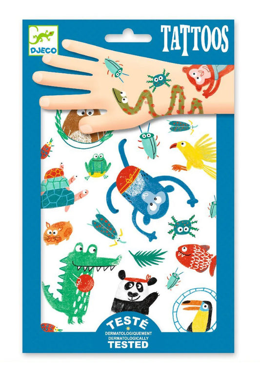 Tattoos - Little Critters - Fair Flowers - Floral -Happy Spring - Snouts