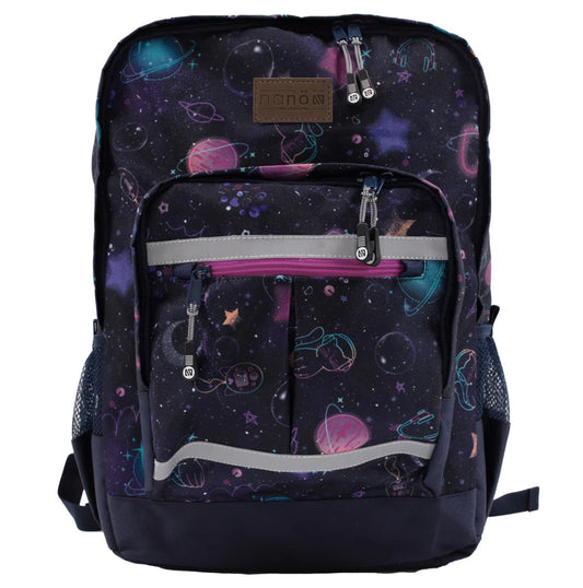 Purple Galaxy Space Backpack-Nano